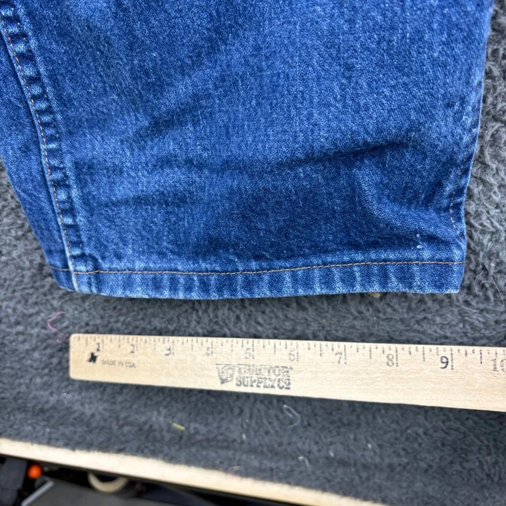 Wrangler 47MWZPW Premium Performance Regular Fit Blue Denim Jeans Mens 38x36